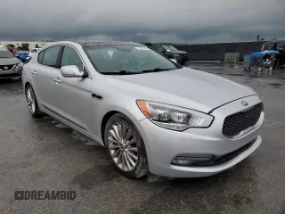 2015 Kia K900 Luxury z VIN KNALW4D45F6017119, wystawiony jako Copart lot #56358465 z przebiegiem 96 921 mil mil oraz Szkody całkowita. Historia ofert i sprzedaży dostępna na DreamBid. Obrazek 4.