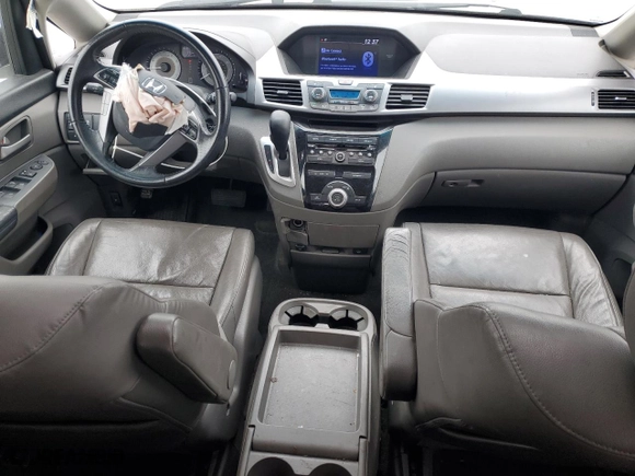 2011 Honda Odyssey EX-L with VIN 5FNRL5H69BB019980, listed as a Copart auction lot 51101865 with 164,811 mi miles and Salvage Title. Bid and sale history available at carsss.com. Image 8.