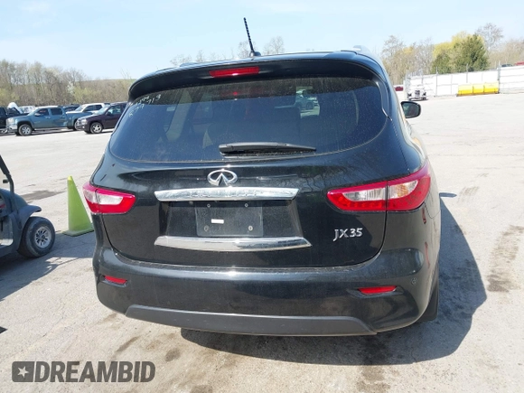 2013 Infiniti JX35 z VIN 5N1AL0MM6DC311294, wystawiony jako IAAI lot #42125611 z przebiegiem 147 216 mil mil oraz . Historia ofert i sprzedaży dostępna na DreamBid. Obrazek 16.