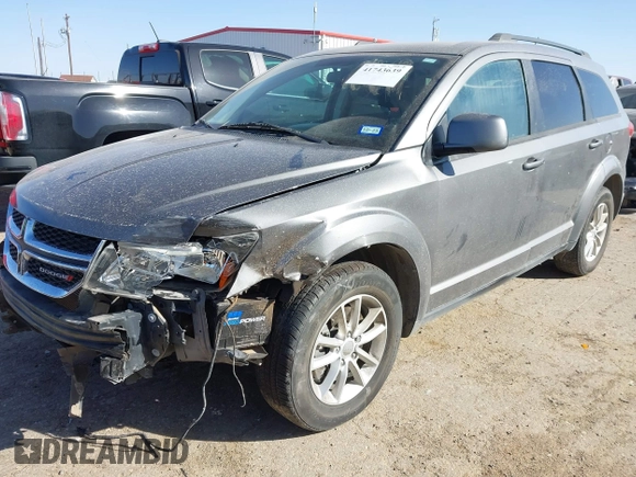 2013 Dodge Journey SXT with VIN 3C4PDCBG0DT502787, listed as a IAAI auction lot 41743639 with 54,823 mi miles. Bid and sale history available at carsss.com. Image 2.