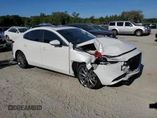 2025 Mazda 3 S Preferred with VIN JM1BPACM9S1764810, listed as a Copart auction lot 55268805 with Not provided miles and Salvage title. Bid and sale history available at DreamBid. Image 4.