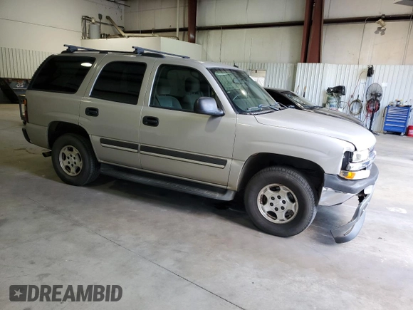 2005 Chevrolet Tahoe LS with VIN 1GNEC13V55R143871, listed as a Copart auction lot 72151014 with 269,288 mi miles and Salvage Title. Bid and sale history available at carsss.com. Image 4.