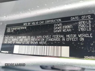 2013 Volvo S60 T5 Premier z VIN YV1612FS1D2181416, wystawiony jako IAAI lot #42173647 z przebiegiem 119 150 mil mil oraz . Historia ofert i sprzedaży dostępna na DreamBid. Obrazek 9.