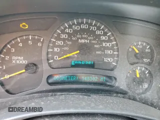 2003 Chevrolet Suburban LT with VIN 3GNEC16Z63G112415, listed as a Copart auction lot 64271614 with 348,302 mi miles and Salvage Title. Bid and sale history available at carsss.com. Image 9.