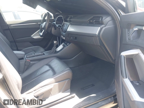 2019 Audi Q3 Premium with VIN WA1AECF33K1086047, listed as a IAAI auction lot 41905218 with 51,802 mi miles. Bid and sale history available at carsss.com. Image 5.