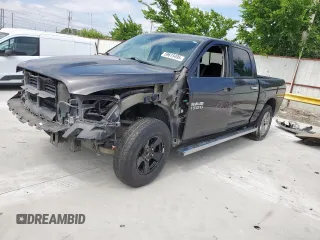 2015 Ram 1500 Outdoorsman with VIN 1C6RR6LT1FS770394, listed as a Copart auction lot 59615495 with 159,610 mi miles and Salvage title. Bid and sale history available at DreamBid. Image 1.