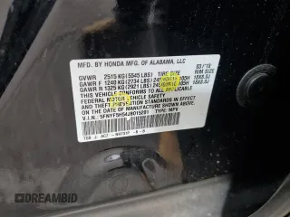 2018 Honda Pilot EX-L z VIN 5FNYF5H54JB015201, wystawiony jako Copart lot #82720584 z przebiegiem 113 273 mil mil oraz Szkoda całkowita • Salvage title. Historia ofert i sprzedaży dostępna na DreamBid. Obrazek 15.