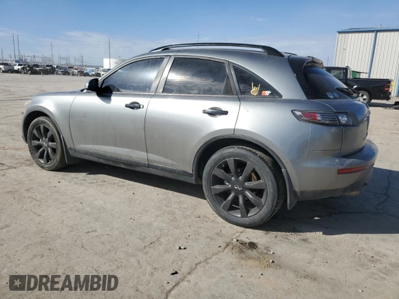 2007 Infiniti FX35 with VIN JNRAS08W47X208391, listed as a Copart auction lot 46931085 with 187,128 mi miles and Clean Title. Bid and sale history available at carsss.com. Image 2.