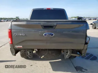2017 Ford F-150 XL with VIN 1FTEW1EP2HKD07041, listed as a Copart auction lot 65293065 with 206,224 mi miles and Salvage title. Bid and sale history available at DreamBid. Image 6.