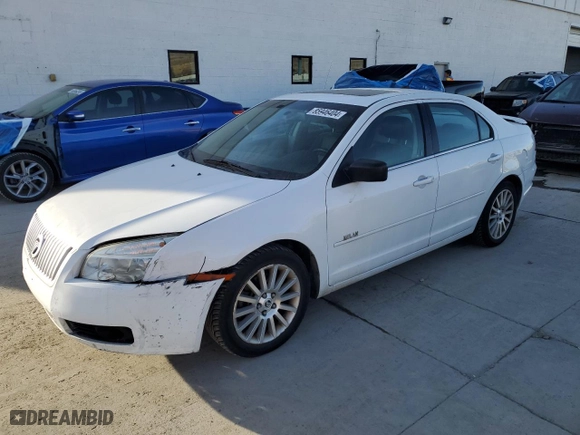 2007 Mercury Milan Premier with VIN 3MEHM08117R631269, listed as a Copart auction lot 85946404 with 159,899 mi miles and Salvage Title. Bid and sale history available at carsss.com. Image 1.