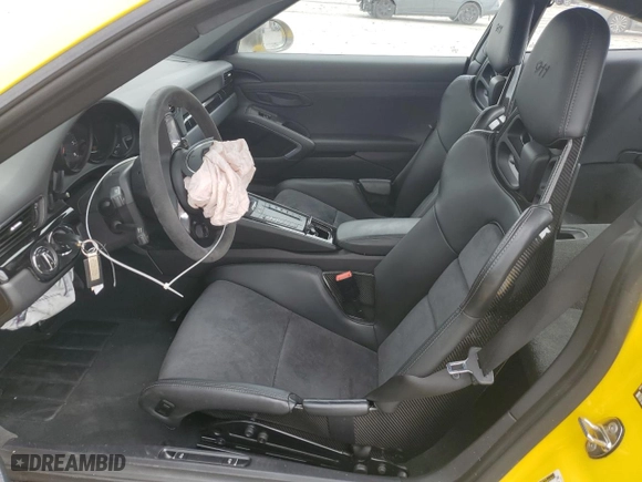 2018 Porsche 911 Carrera with VIN WP0AA2A90JS105864, listed as a Copart auction lot 71580364 with 9,065 mi miles and Salvage Title. Bid and sale history available at carsss.com. Image 7.