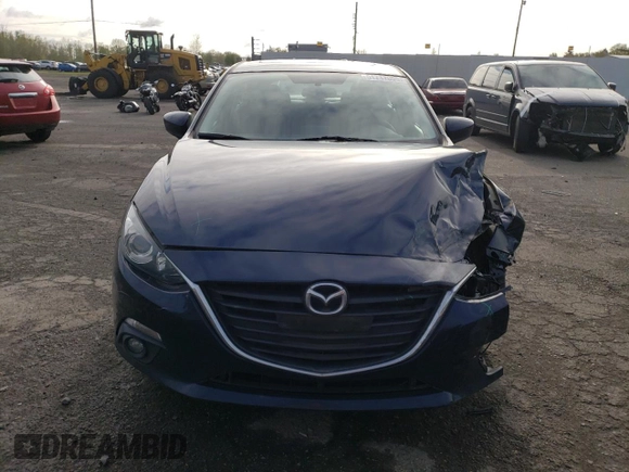 2015 Mazda 3 i Touring with VIN 3MZBM1L78FM235597, listed as a Copart auction lot 51717005 with 57,186 mi miles and Salvage title. Bid and sale history available at DreamBid. Image 5.