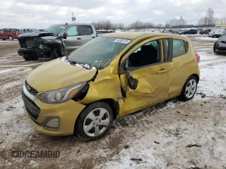 2022 Chevrolet Spark LS with VIN KL8CB6SA6NC032899, listed as a Copart auction lot 44359125 with 42,642 mi miles and Non Repairable. Bid and sale history available at DreamBid. Image 1.