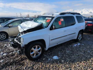 2004 GMC Envoy SLT z VIN 1GKET16S546212136, wystawiony jako Copart lot #46296865 z przebiegiem Nie podano mil oraz Szkoda całkowita • Salvage title. Historia ofert i sprzedaży dostępna na DreamBid. Obrazek 1.