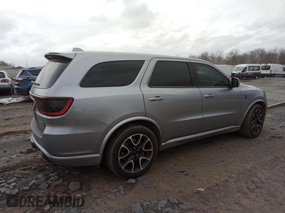 2021 Dodge Durango SRT Hellcat with VIN 1C4SDJH97MC643259, listed as a Copart auction lot 44536555 with 49,489 mi miles and Salvage Title. Bid and sale history available at DreamBid. Image 3.