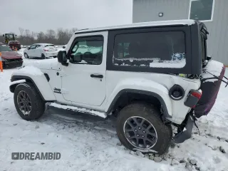 2021 Jeep Wrangler Sport S with VIN 1C4GJXAN5MW595297, listed as a Copart auction lot 45820485 with 62,429 mi miles and Salvage Title. Bid and sale history available at DreamBid. Image 2.