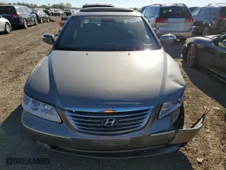 2009 Hyundai Azera Limited with VIN KMHFC46F09A381047, listed as a Copart auction lot 71802614 with 106,632 mi miles and Salvage Title. Bid and sale history available at carsss.com. Image 5.