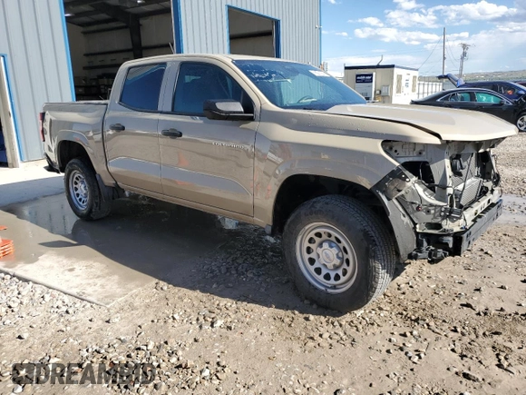 2023 Chevrolet Colorado 2WD Work Truck z VIN 1GCGSBEC8P1260447, wystawiony jako Copart lot #56100455 z przebiegiem 13 688 mil mil oraz Czysty tytuł • Clean title. Historia ofert i sprzedaży dostępna na DreamBid. Obrazek 4.