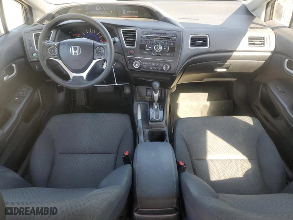 2014 Honda Civic Sedan LX with VIN 2HGFB2F51EH541162, listed as a Copart auction lot 52978265 with 177,937 mi miles and Salvage Title. Bid and sale history available at carsss.com. Image 8.
