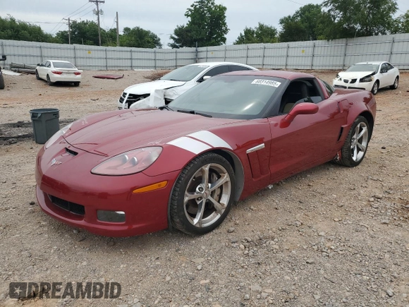2011 Chevrolet Corvette Z16 Grand Sport 3LT with VIN 1G1YW2DW3B5108722, listed as a Copart auction lot 60314985 with 84,147 mi miles and Salvage title. Bid and sale history available at DreamBid. Image 1.
