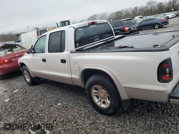 2003 Dodge Dakota SLT with VIN 1D7HL48N83S102971, listed as a Copart auction lot 86859964 with 0 mi miles and Salvage Title. Bid and sale history available at carsss.com. Image 2.