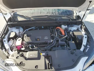 2025 Lexus NX 350h Luxury with VIN 2T2HKCEZ4SC038891, listed as a Copart auction lot 82850384 with 407 mi miles and Salvage title. Bid and sale history available at DreamBid. Image 12.