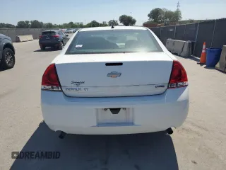 2012 Chevrolet Impala LT Fleet with VIN 2G1WG5E32C1333856, listed as a Copart auction lot 53059575 with 83,855 mi miles and Salvage Title. Bid and sale history available at DreamBid. Image 6.
