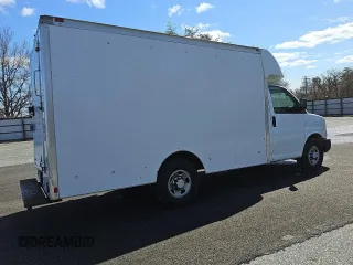 2014 Chevrolet Express Commercial with VIN 1GB0G2CG6E1210804, listed as a Copart auction lot 46897215 with 216,635 mi miles and Clean Title. Bid and sale history available at carsss.com. Image 3.
