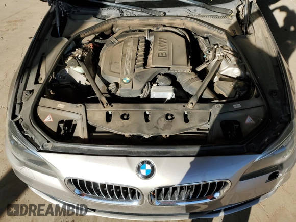 2015 BMW 5 Series 535i with VIN WBA5B1C50FG126420, listed as a Copart auction lot 47316025 with 132,004 mi miles and Salvage Title. Bid and sale history available at carsss.com. Image 12.