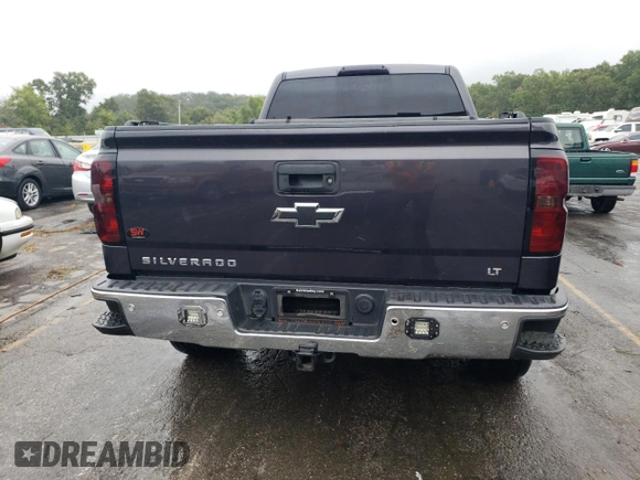 2016 Chevrolet Silverado 1500 LT with VIN 1GCUKREC1GF141881, listed as a Copart auction lot 71365384 with 278,640 mi miles and Salvage Title. Bid and sale history available at DreamBid. Image 6.