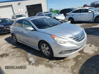 2014 Hyundai Sonata Limited with VIN 5NPEC4AB8EH905777, listed as a Copart auction lot 82103194 with Not Provided miles and Non Repairable. Bid and sale history available at DreamBid. Image 4.