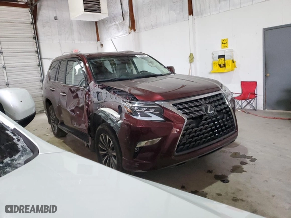 2022 Lexus GX with VIN JTJGM7BX1N5306783, listed as a Copart auction lot 41810275 with 31,322 mi miles and Salvage Title. Bid and sale history available at carsss.com. Image 4.