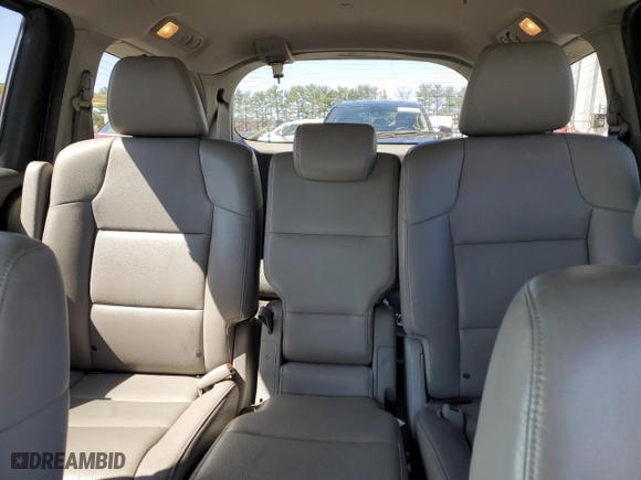 2014 Honda Odyssey EX-L with VIN 5FNRL5H63EB043907, listed as a Copart auction lot 50632695 with 143,486 mi miles and Salvage Title. Bid and sale history available at carsss.com. Image 10.