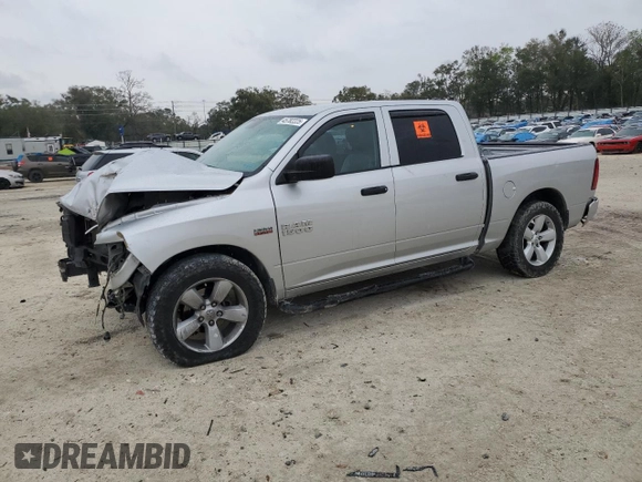 2014 Ram 1500 Express with VIN 1C6RR6KT5ES172261, listed as a Copart auction lot 45782225 with 146,894 mi miles and Salvage Title. Bid and sale history available at carsss.com. Image 1.