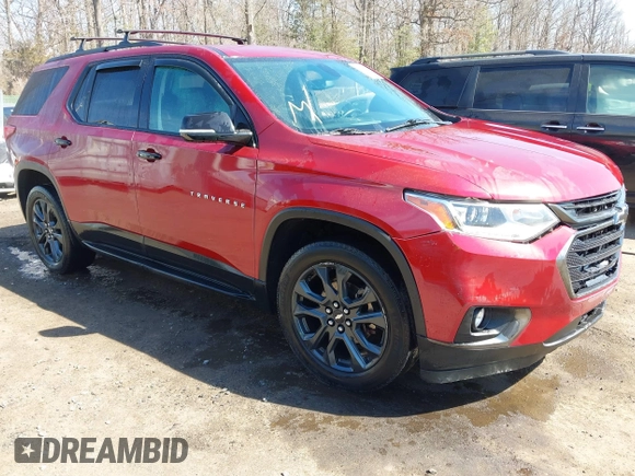 2019 Chevrolet Traverse RS z VIN 1GNERJKW7KJ292270, wystawiony jako IAAI lot #41784346 z przebiegiem 152 202 mil mil oraz . Historia ofert i sprzedaży dostępna na DreamBid. Obrazek 1.