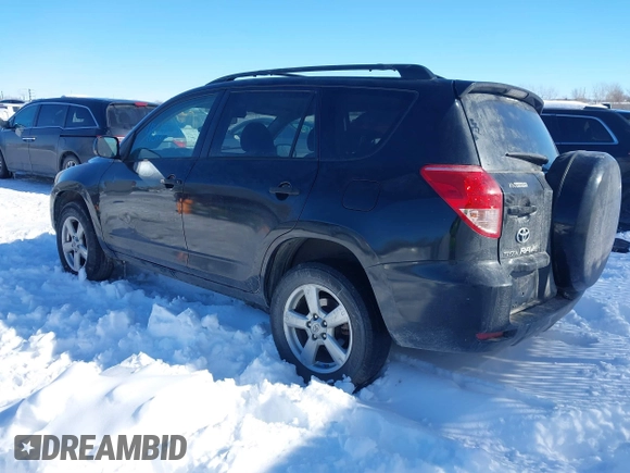 2006 Toyota RAV4 with VIN JTMZD33V065016103, listed as a IAAI auction lot 41619545 with 198,590 mi miles. Bid and sale history available at carsss.com. Image 3.