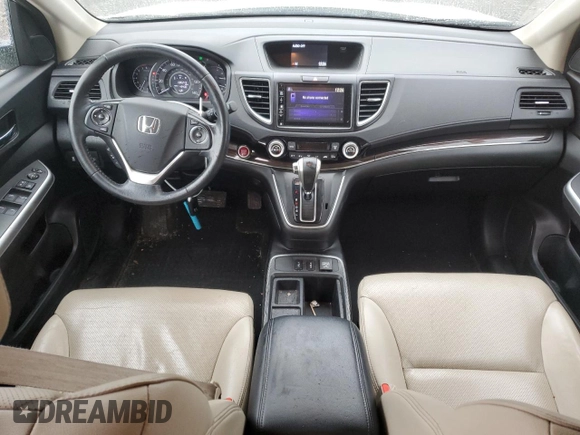2015 Honda CR-V EX-L with VIN 5J6RM4H71FL020781, listed as a Copart auction lot 49525715 with 86,243 mi miles and Salvage Title. Bid and sale history available at carsss.com. Image 8.