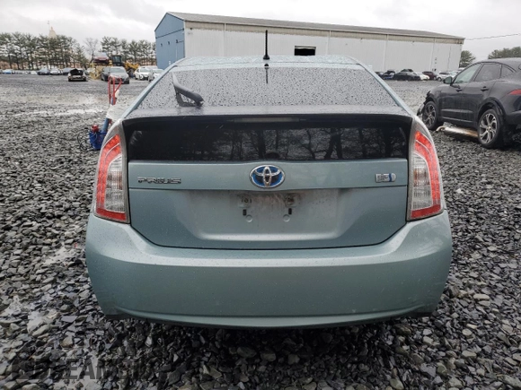 2014 Toyota Prius Four with VIN JTDKN3DU6E1821033, listed as a Copart auction lot 52706165 with 204,427 mi miles and Salvage Title. Bid and sale history available at carsss.com. Image 6.