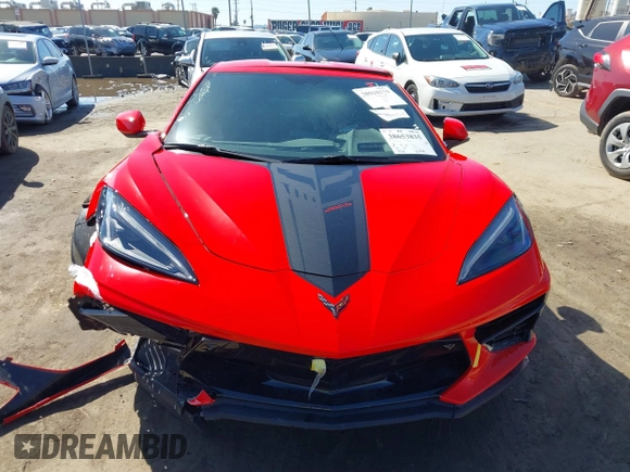 2023 Chevrolet Corvette 2LT with VIN 1G1YB2D46P5115407, listed as a IAAI auction lot 38910179 with 13,364 mi miles and . Bid and sale history available at DreamBid. Image 12.