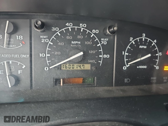 1992 Ford F-150 with VIN 1FTEX15H5NKA35781, listed as a Copart auction lot 48260665 with 162,014 mi miles and Clean Title. Bid and sale history available at carsss.com. Image 8.