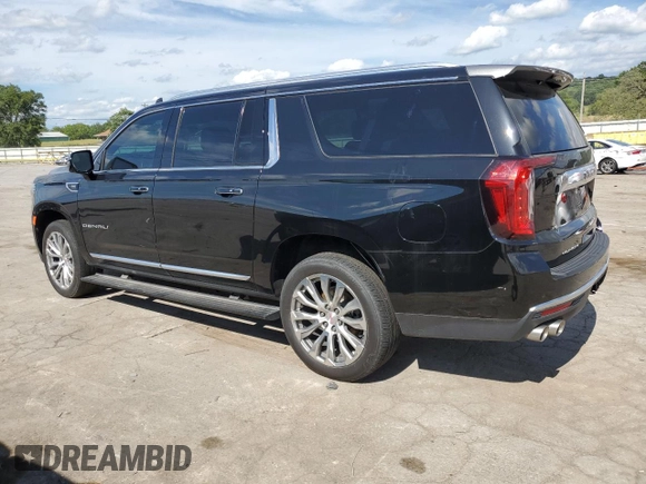 2022 GMC Yukon XL Denali with VIN 1GKS2JKLXNR233911, listed as a Copart auction lot 62134164 with 56,308 mi miles and Clean Title. Bid and sale history available at carsss.com. Image 2.