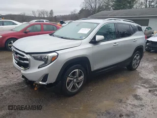 2021 GMC Terrain SLT with VIN 3GKALVEV2ML332953, listed as a IAAI auction lot 41112119 with 84,344 mi miles and . Bid and sale history available at carsss.com. Image 2.