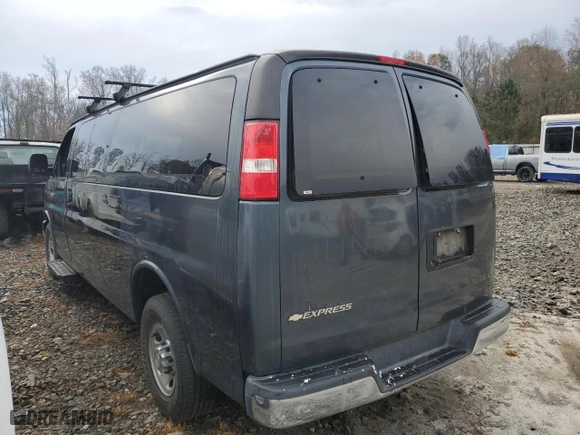 2019 Chevrolet Express Passenger LT with VIN 1GAZGPFG8K1239723, listed as a Copart auction lot 80078994 with 0 mi miles and Salvage Title. Bid and sale history available at carsss.com. Image 2.