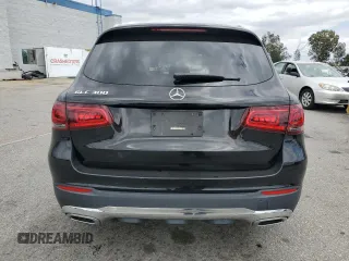 2020 Mercedes-Benz GLC 300 with VIN W1N0G8DBXLF771971, listed as a Copart auction lot 56992325 with 77,251 mi miles and Salvage title. Bid and sale history available at DreamBid. Image 6.