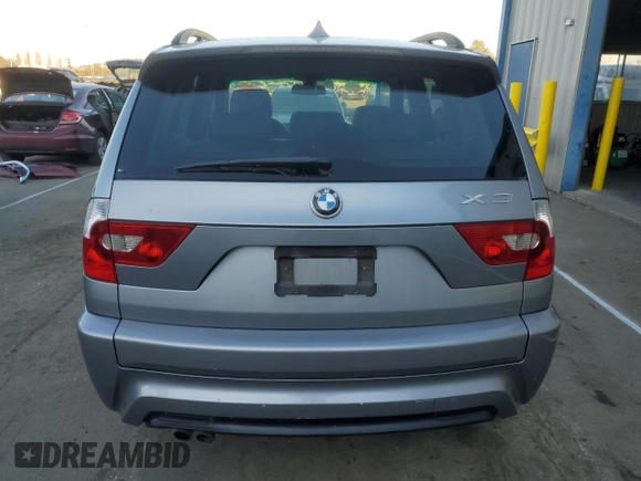 2006 BMW X3 3.0i z VIN WBXPA93476WG80280, wystawiony jako Copart lot #88368075 z przebiegiem 218 617 mil mil oraz Szkoda całkowita • Salvage title. Historia ofert i sprzedaży dostępna na DreamBid. Obrazek 6.