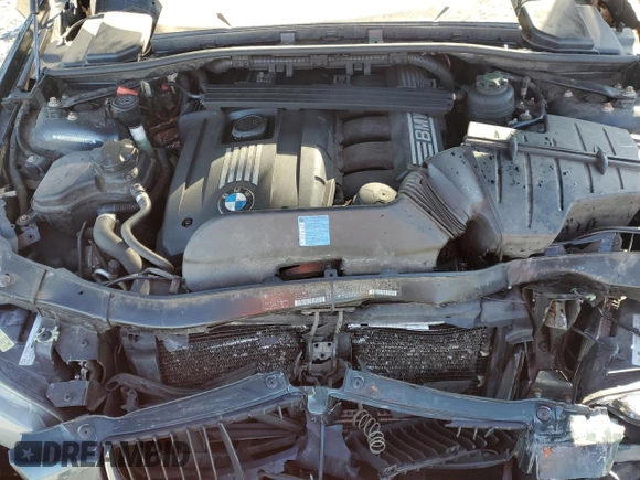 2008 BMW 3 Series 328xi with VIN WBAVC73558KX91670, listed as a Copart auction lot 45142735 with 0 mi miles and Salvage Title. Bid and sale history available at carsss.com. Image 12.