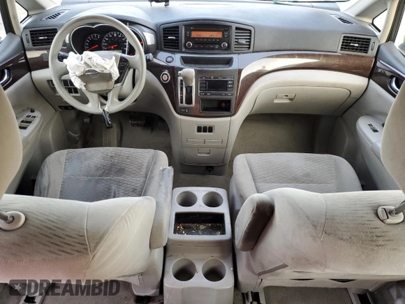 2015 Nissan Quest SV with VIN JN8AE2KP9F9133991, listed as a Copart auction lot 45724745 with 101,052 mi miles and Salvage Title. Bid and sale history available at carsss.com. Image 8.