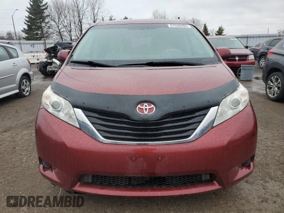 2012 Toyota Sienna LE with VIN 5TDJK3DCXCS035649, listed as a Copart auction lot 51538405 with 235,256 mi miles and Clean Title. Bid and sale history available at carsss.com. Image 5.