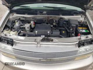 2002 Chevrolet Astro Cargo Van YF7 Upfitter with VIN 1GBDM19X52B111599, listed as a Copart auction lot 43682335 with 107,393 mi miles and Salvage Title. Bid and sale history available at carsss.com. Image 12.