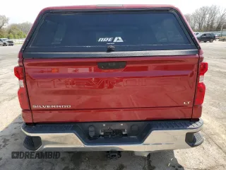 2020 Chevrolet Silverado 1500 LT with VIN 3GCUYDET0LG244803, listed as a Copart auction lot 53461845 with 110,828 mi miles and Salvage Title. Bid and sale history available at DreamBid. Image 6.